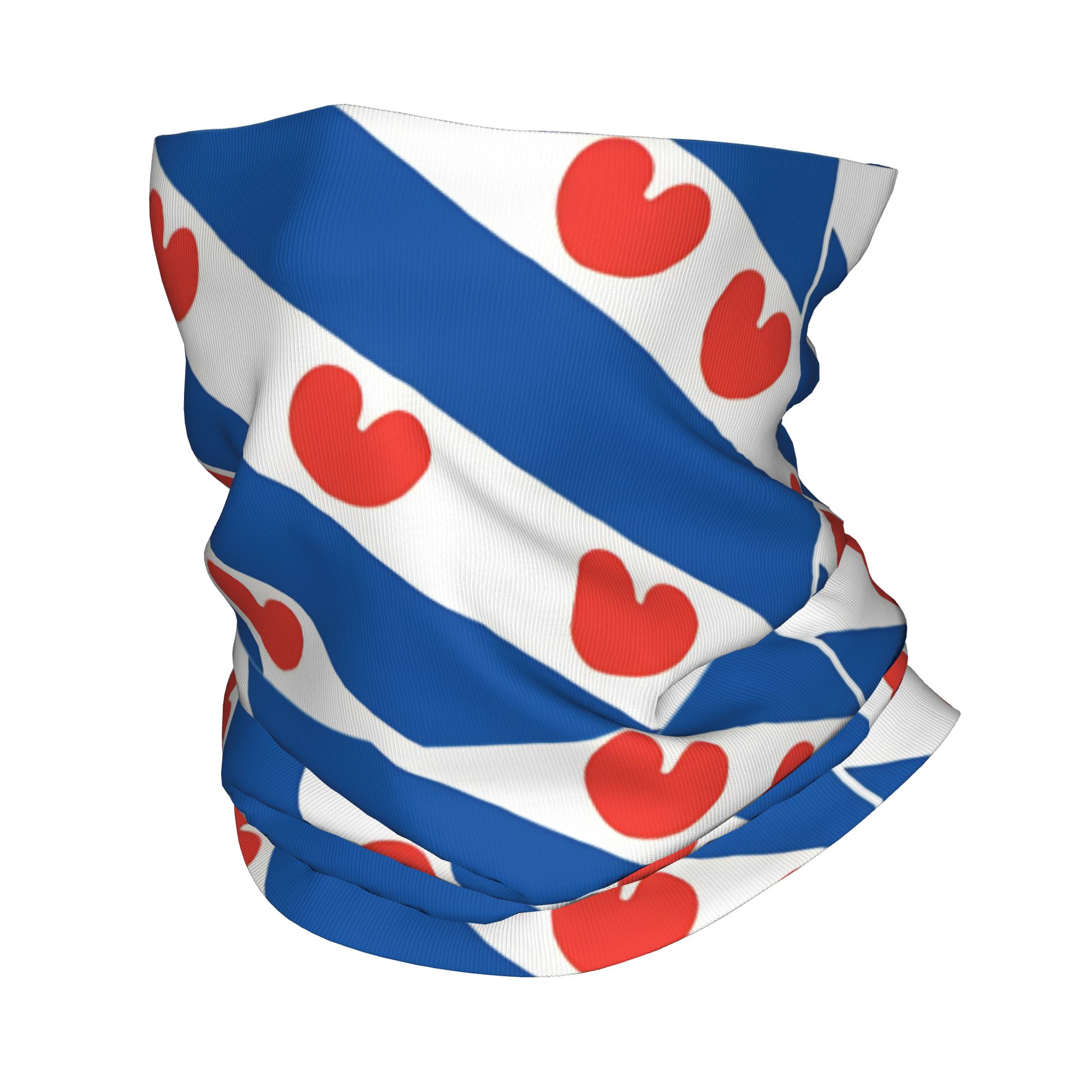 Vintage Cycling Gear - Bandana con Bandiera della Friesland, Maschera