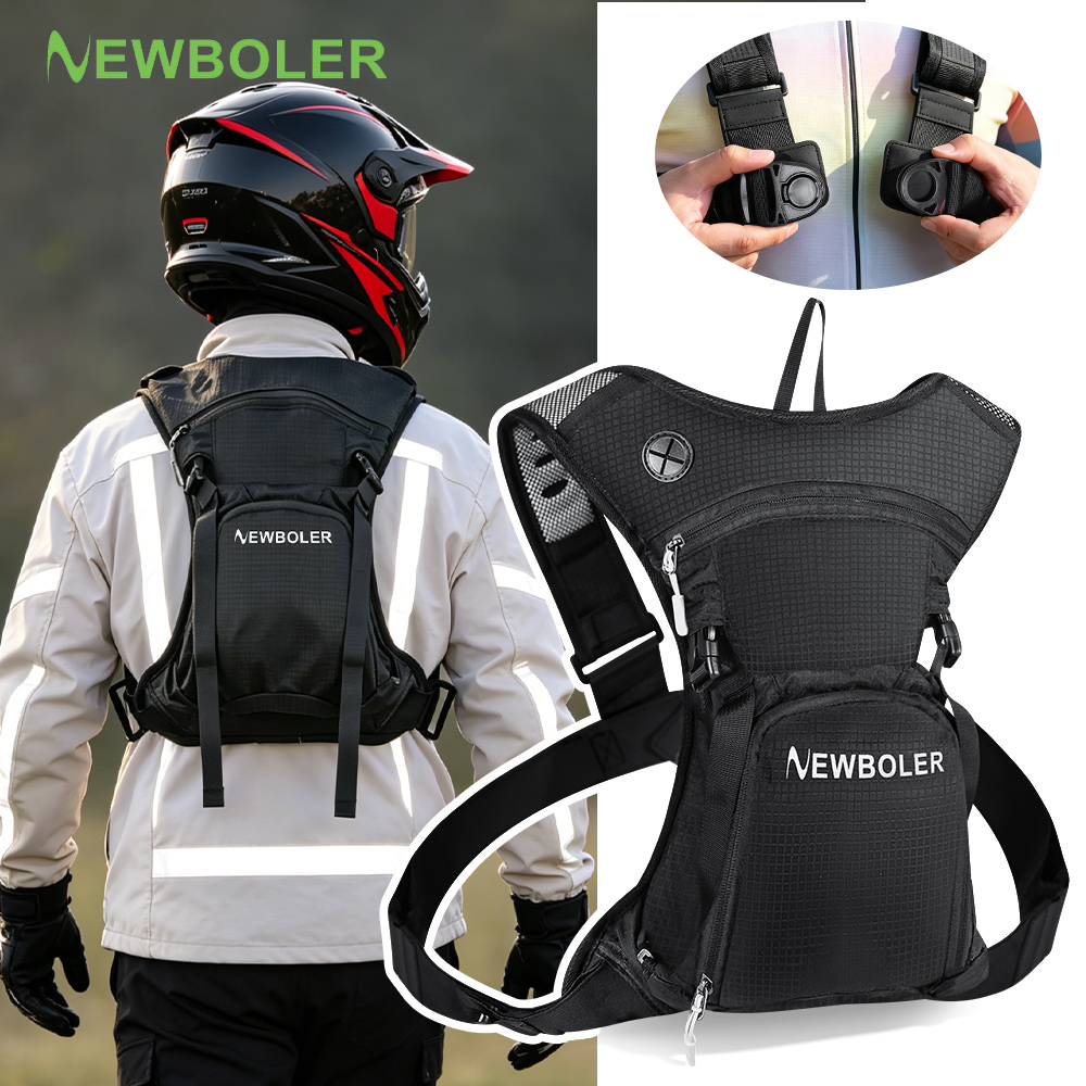 Cycling Gear Organizer - Zaino idrico NEWBOLER 8L per moto,