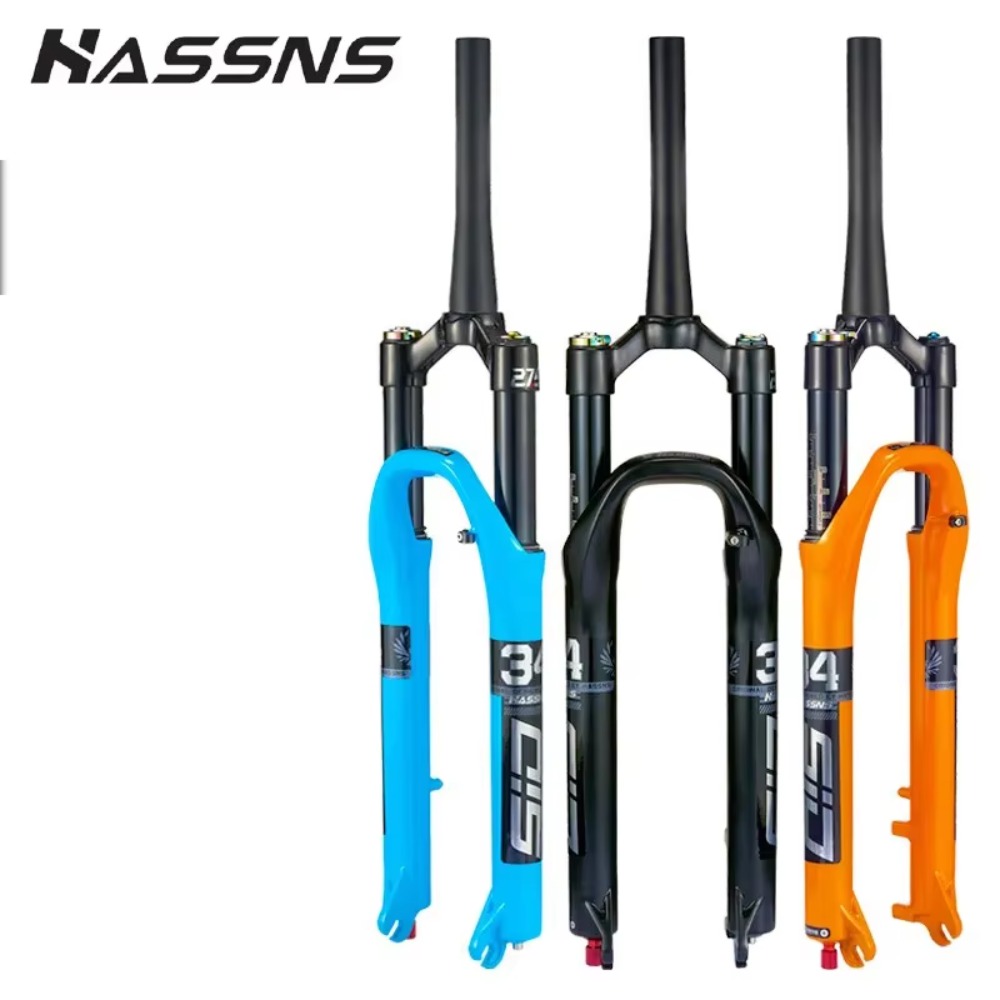 Cycling Low Gear - Forcella Ammortizzata HASSNS per Mountain Bike