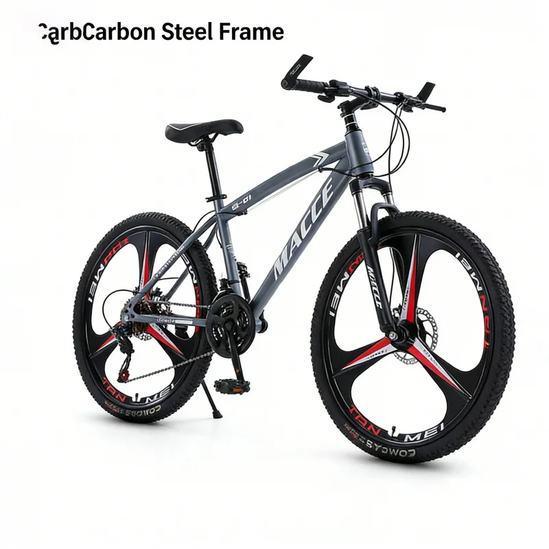 Cycling Low Gear - Bicicletta da Montagna Grigia a 3