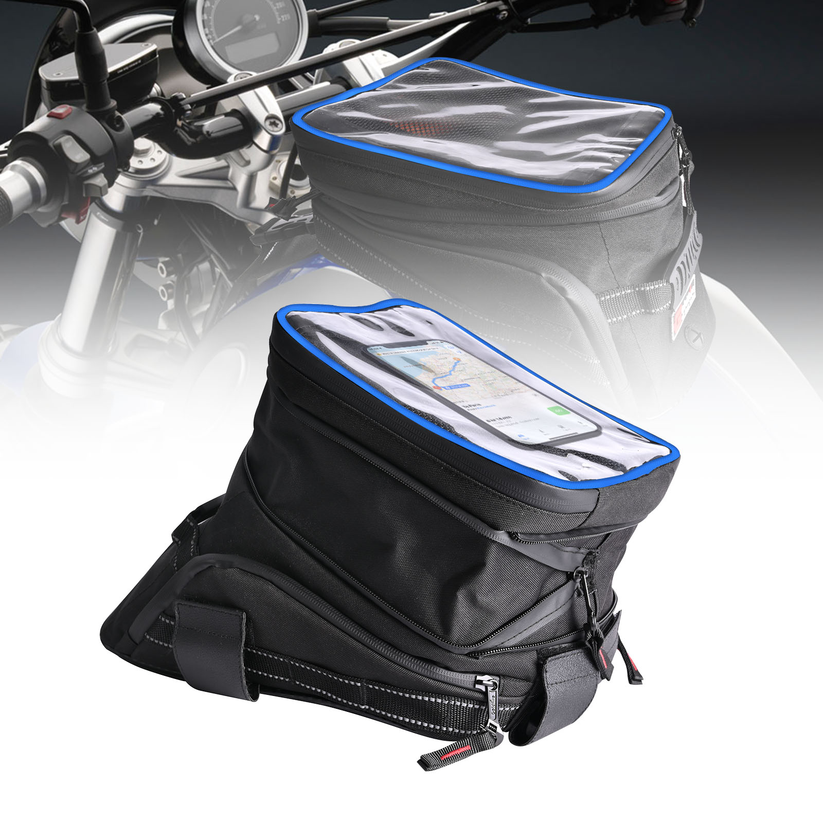 Cycling Gear Organizer - Borse da serbatoio per moto espandibili