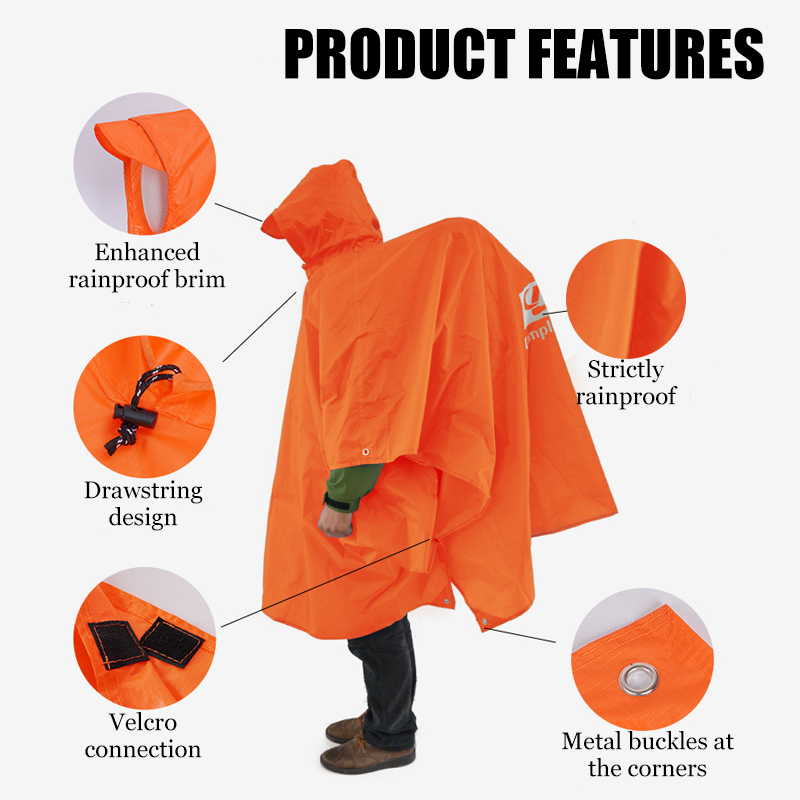 Poncho Antipioggia 3-in-1 Legg - Cycling Gear Backpack recensione e prezzo