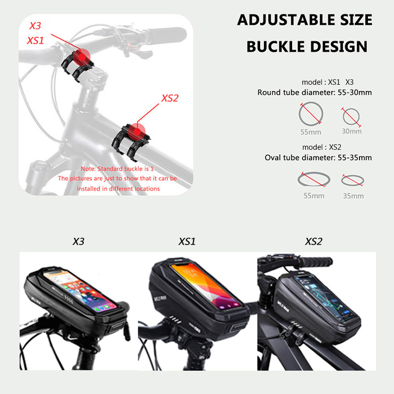 WILD MAN Rainproof Bicycle Fro - Cycling Gear Organizer recensione e prezzo