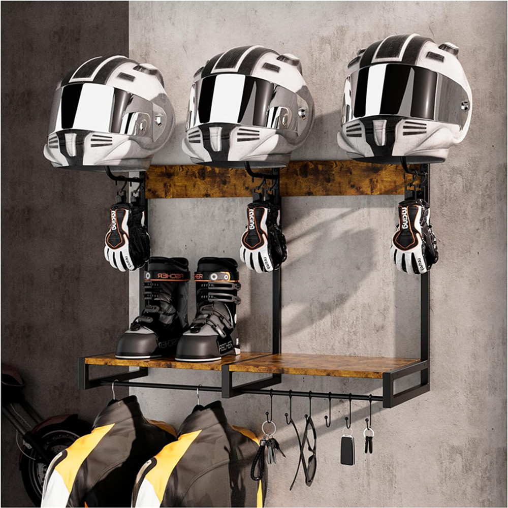 Supporto per casco da moto, po - Cycling Gear Organiser recensione e prezzo