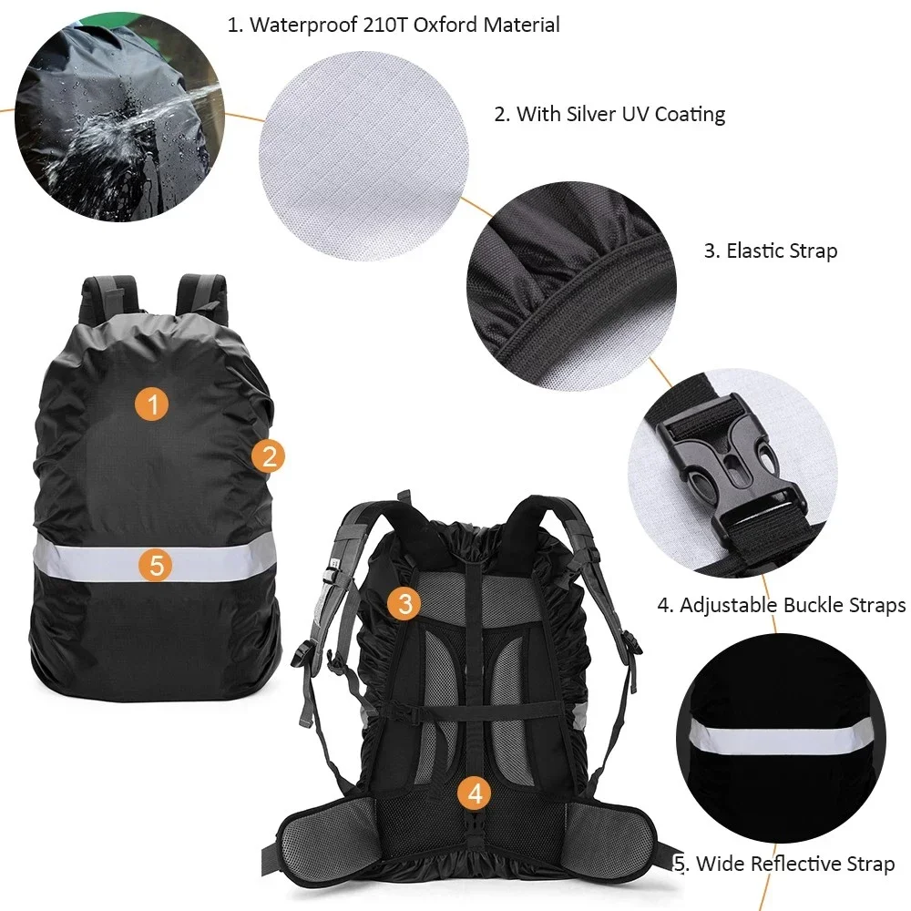 Zaino impermeabile con copertu - Cycling Gear Backpack recensione e prezzo