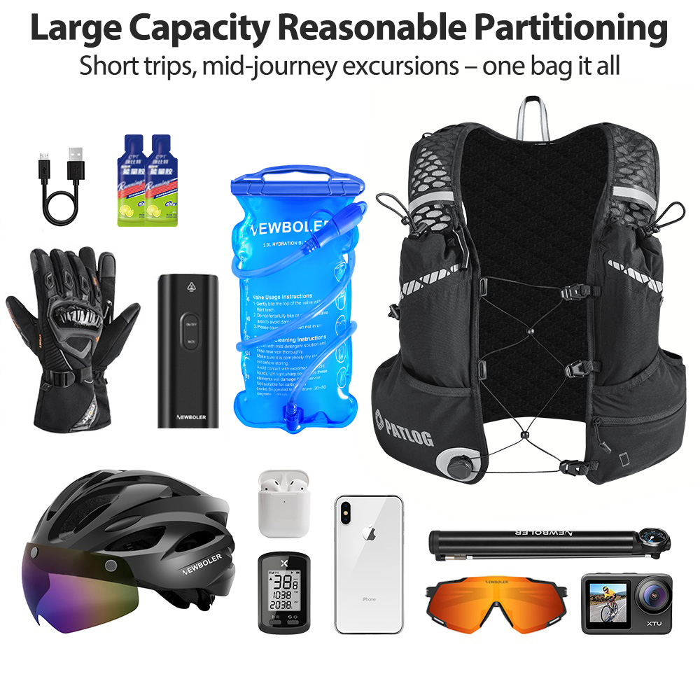 Zaino idrico traspirante da 8L - Cycling Gear Backpack recensione e prezzo